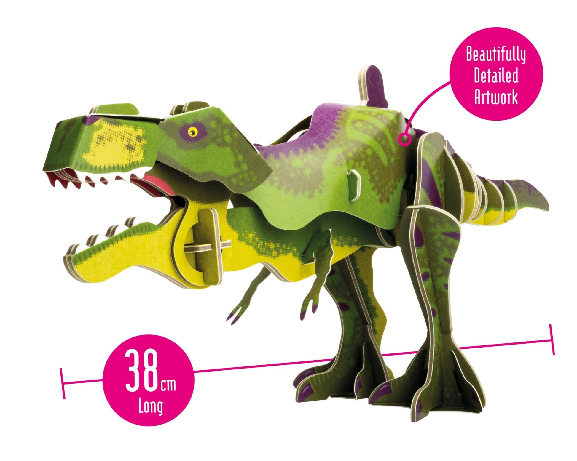 Dino STEM Build - T-Rex with Moving Mechanisms - BYOMB 010