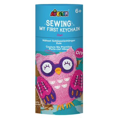 DIY Sewing Keychain - Owl -