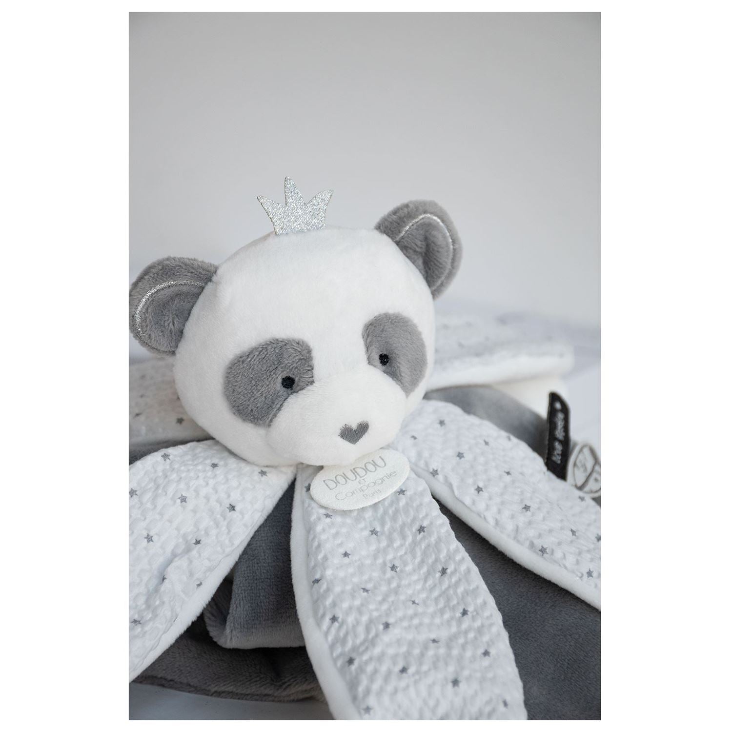 Doudou Signature Petal Comforter - Cool Panda - DC3548