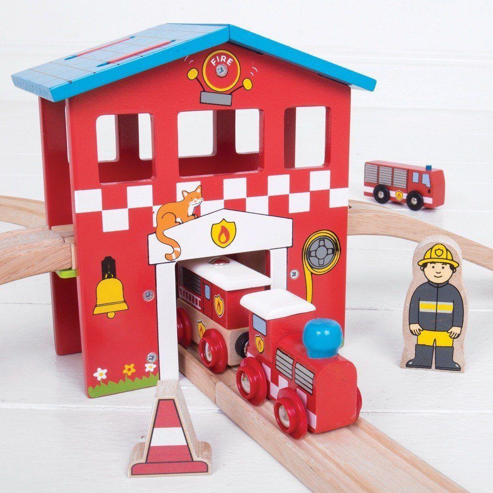 Fire Station Train Set - BJT037