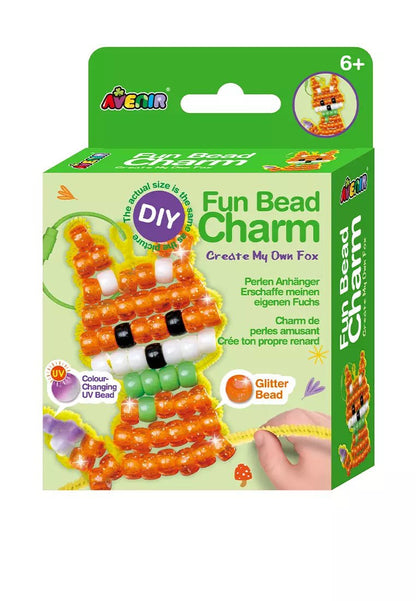 Fun Bead Charm - Create My Own Fox - CH221886 - Avenir - LittleShop Toys