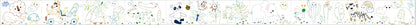 Hakuyoka Colouring Roll Kit - Safari - CS233119 - Hakuyoka - LittleShop Toys