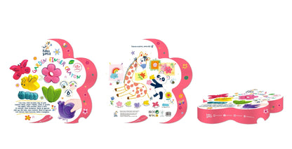 Hakuyoka Crazy Mold - 6 Garden Finger Crayon - CP233114 - Hakuyoka - LittleShop Toys
