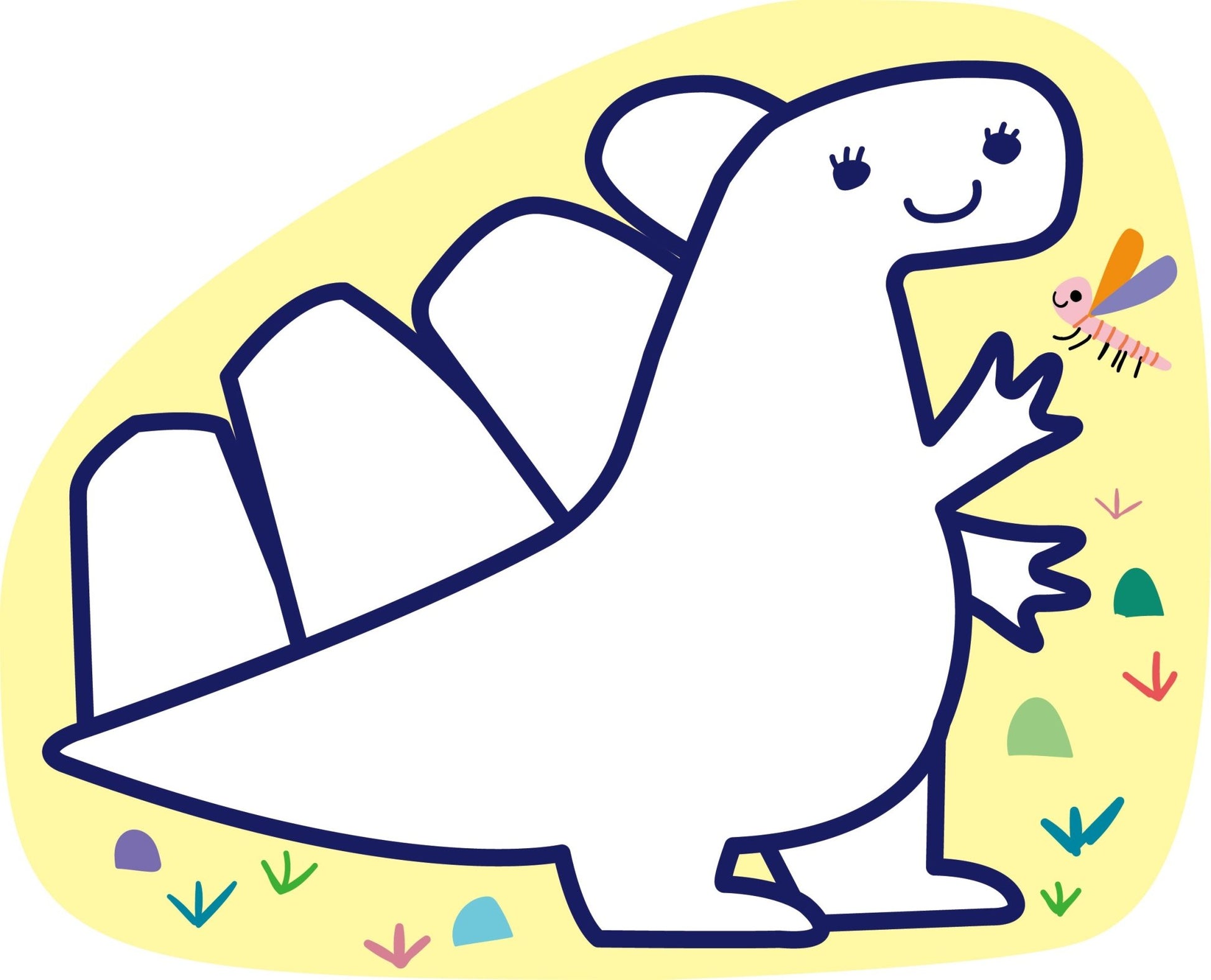 Hakuyoka Magic Reveal Art - Dinosaurs - CS243189 - Hakuyoka - LittleShop Toys