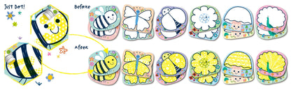 Hakuyoka Magic Reveal Art - Garden - CS243187 - Hakuyoka - LittleShop Toys