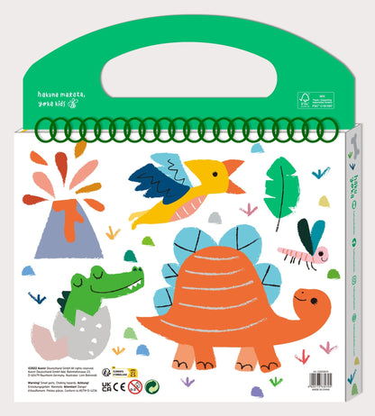 Hakuyoka My First Colouring Kit - Dino Friends - CS223070 - Hakuyoka - LittleShop Toys
