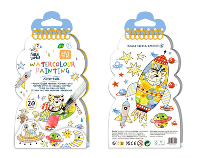 Hakuyoka Watercolour Painting - Adventure - CS233122 - Hakuyoka - LittleShop Toys