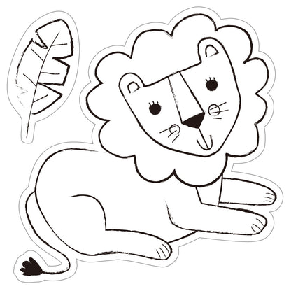 Hakuyoka Window Art Jungle Animal - CS243165 - Hakuyoka - LittleShop Toys