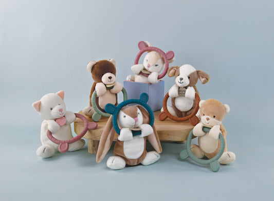 Houlahhop Soft Teething Rings - DC4030-CAT