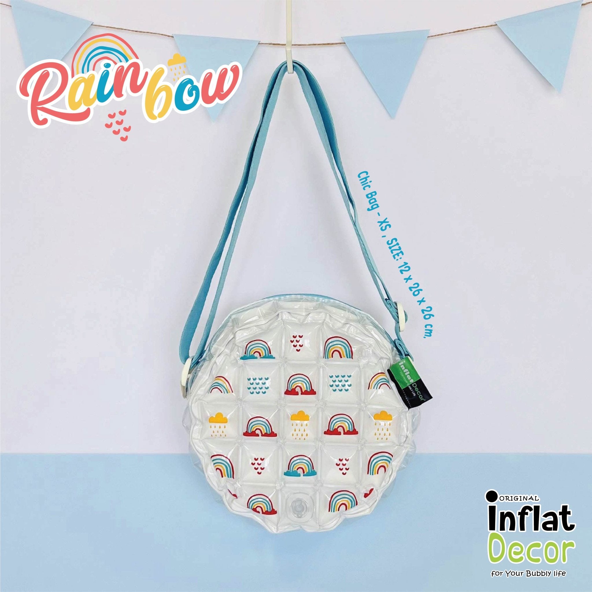 Inflatable Chic Bag - Rainbow – LittleShop Toys