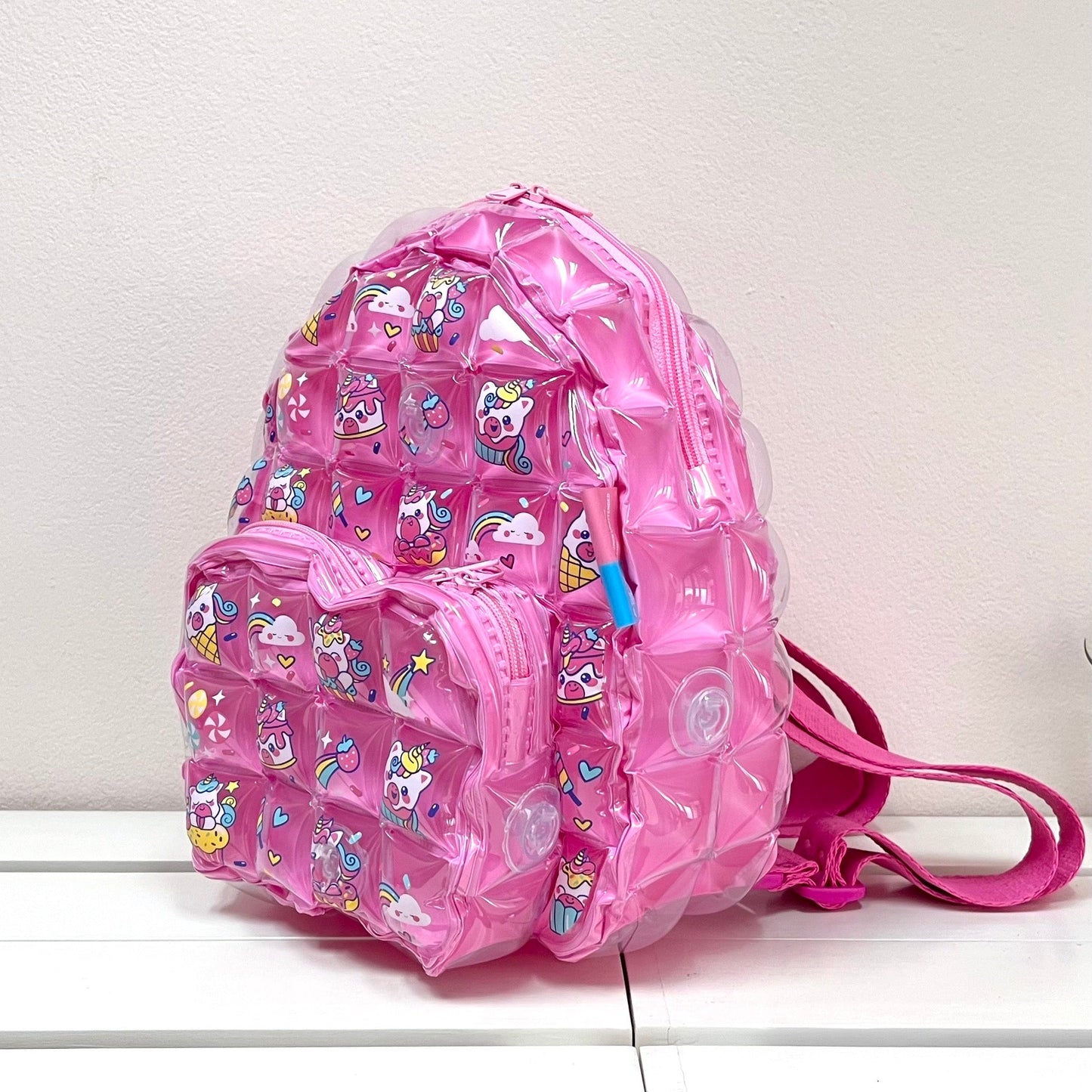 Inflatable Kids Backpack (Large) - Cupcake Unicorn - 1178 - Inflat Decor - LittleShop Toys