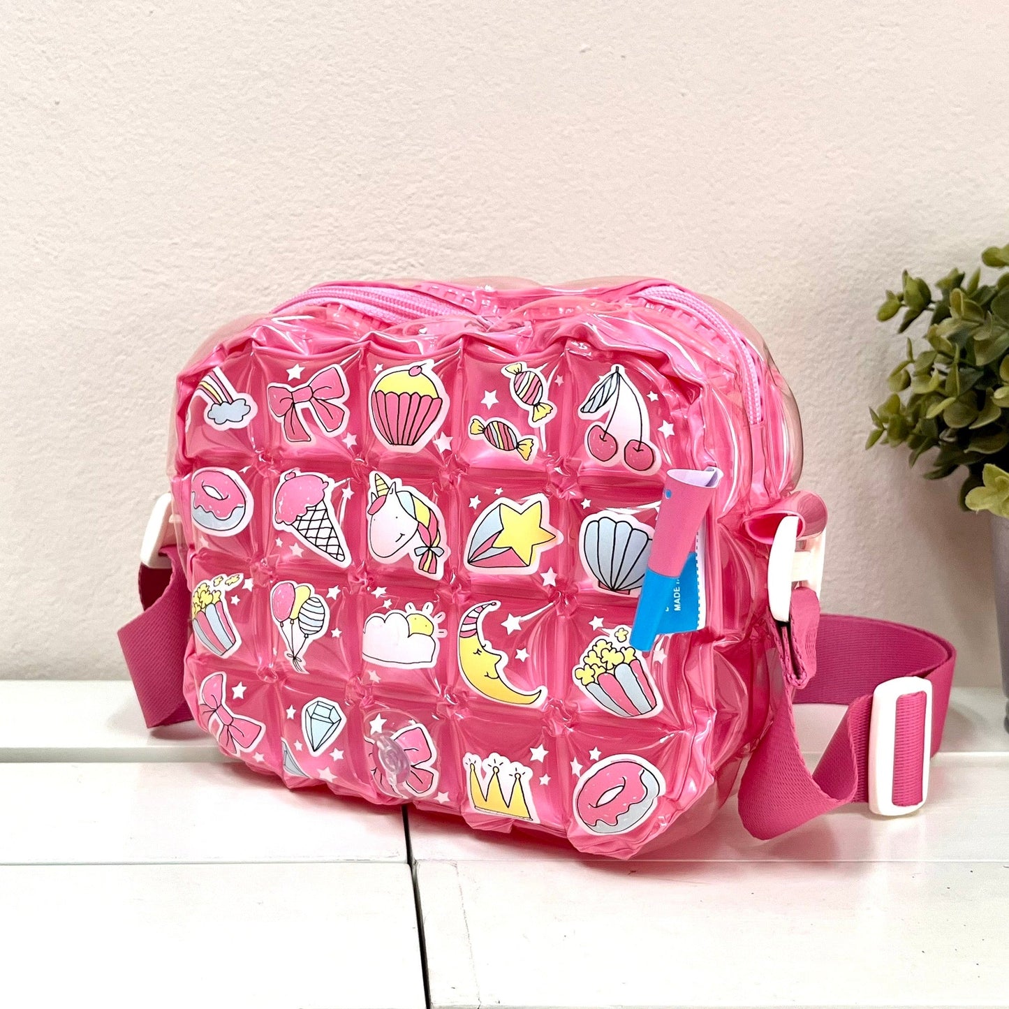 Inflatable Messenger Bag (Small) - Sweet Dreams - 1097 - Inflat Decor - LittleShop Toys