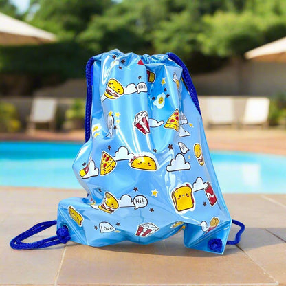 Inflatable Swim Bag - Burger Party - 1195 - Inflat Decor - LittleShop Toys