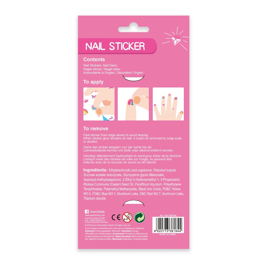 Large Nail Stickers - Unicorn (78 pieces) - NA198184