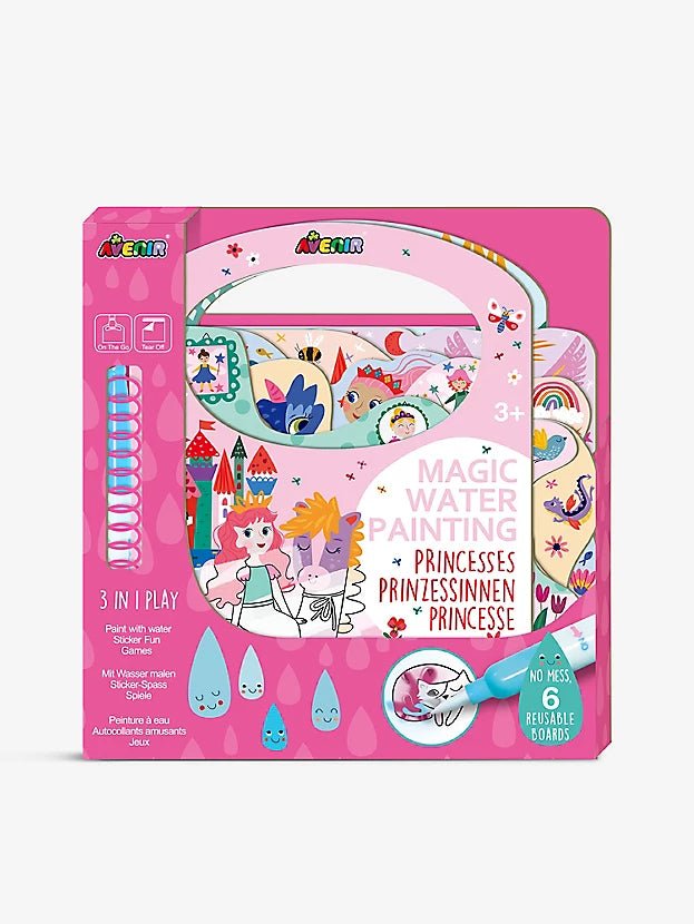 Magic Water Princess Painting Activity Book -