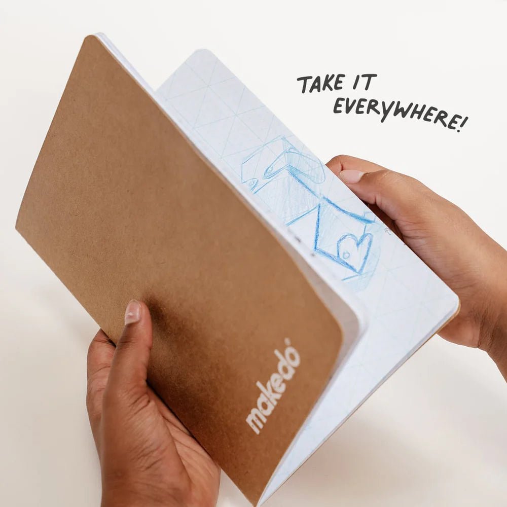 makedo Design Journal - J0001 - makedo - LittleShop Toys