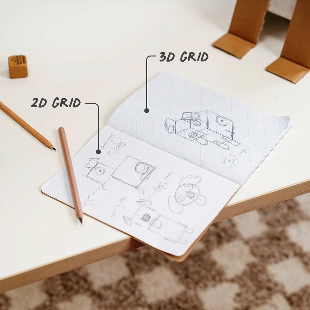 makedo Design Journal - J0001 - makedo - LittleShop Toys