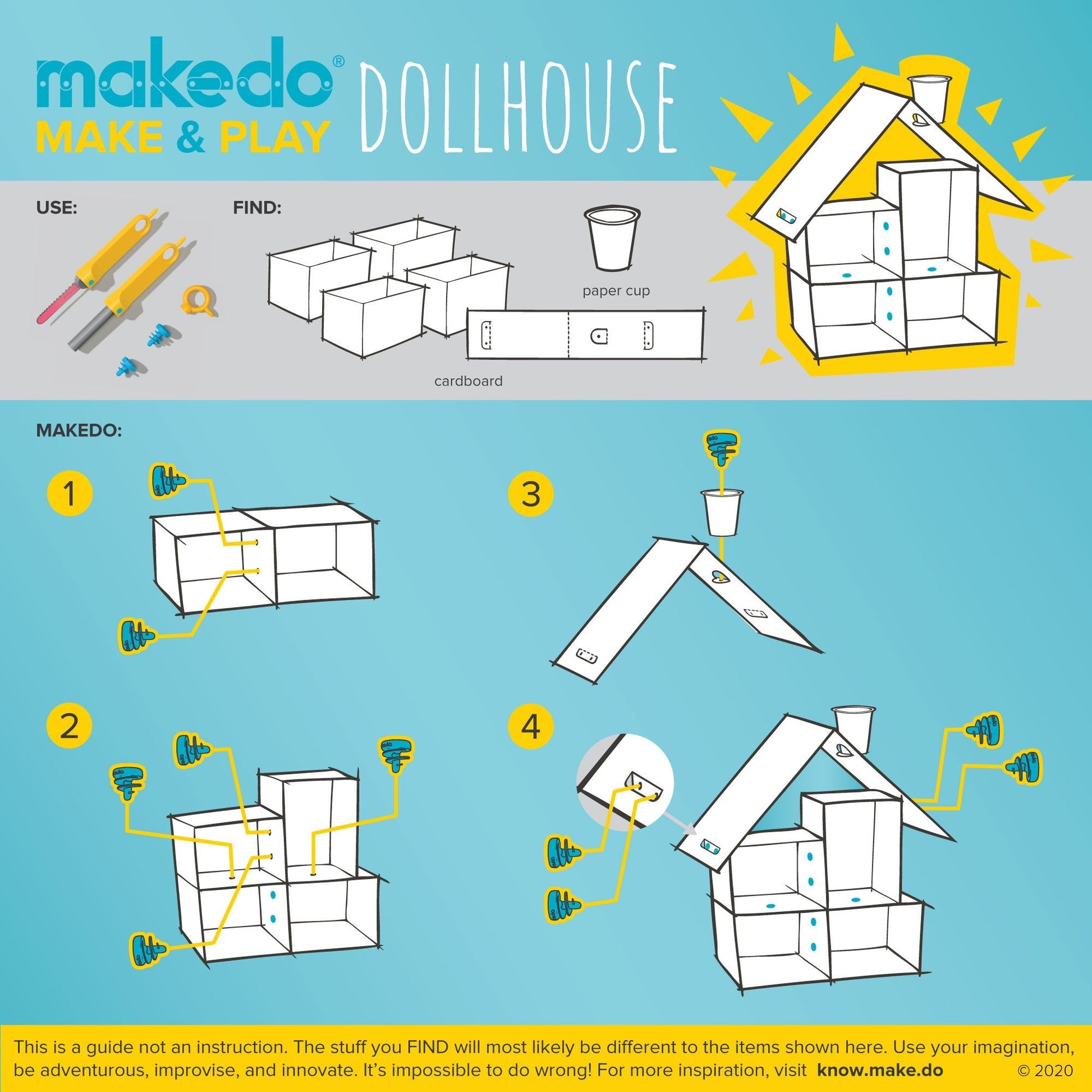 makedo DISCOVER-A0126-makedo-LittleShop Toys