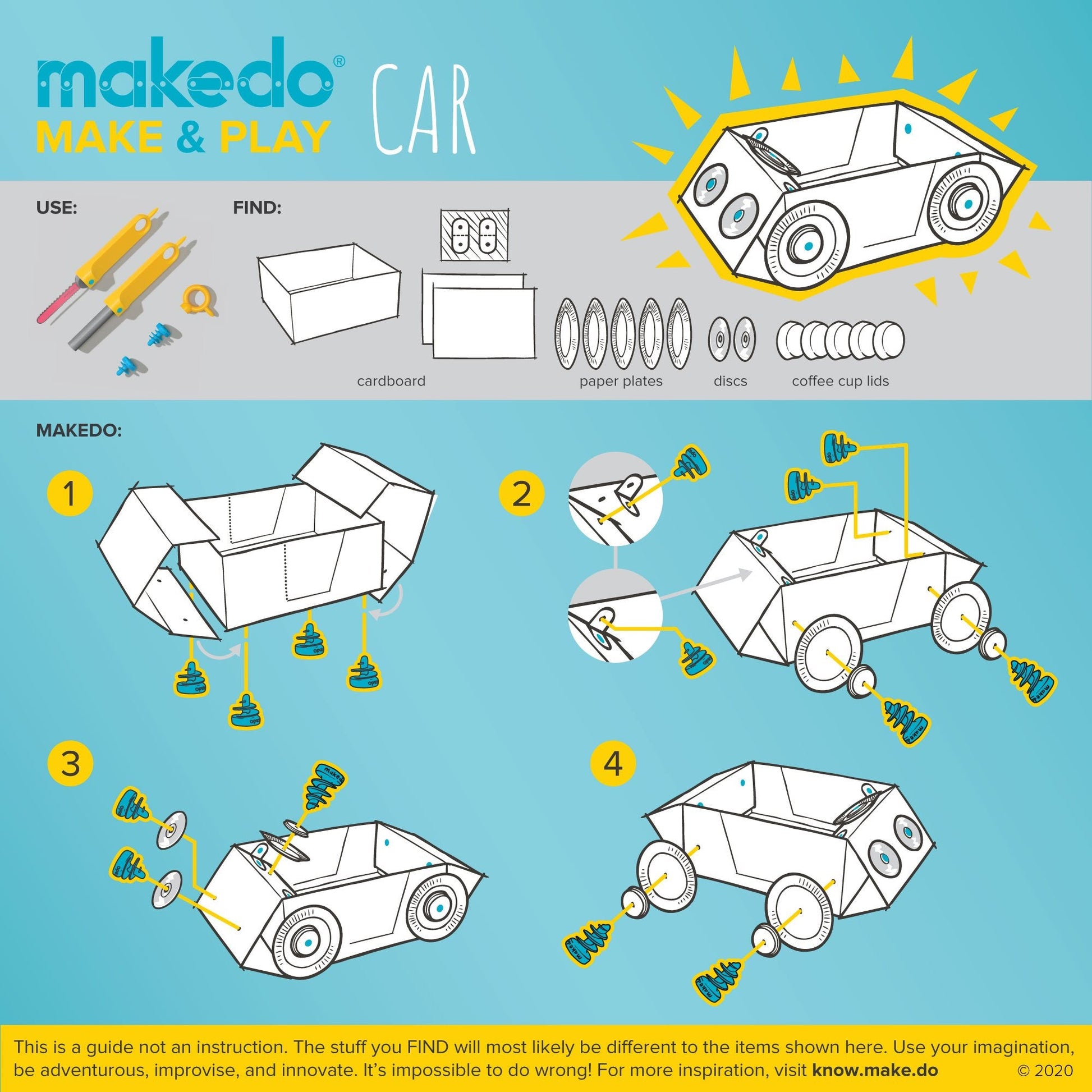 makedo DISCOVER-A0126-makedo-LittleShop Toys