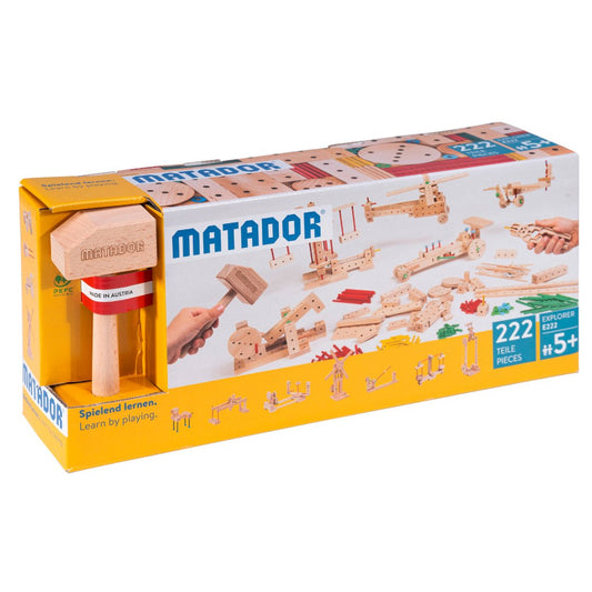 Matador Explorer (5+) Set (222 Pcs)-11222-Matador-LittleShop Toys