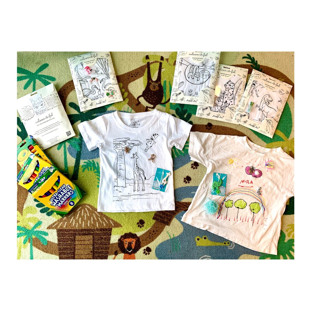 Merlion - DIY Color - it - ful T - shirts - B7132s4 - Anais An - LittleShop Toys