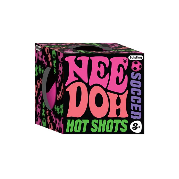 NeeDoh® Hotshot - Football/Soccer - HSFBND - PK - Nee Doh - LittleShop Toys