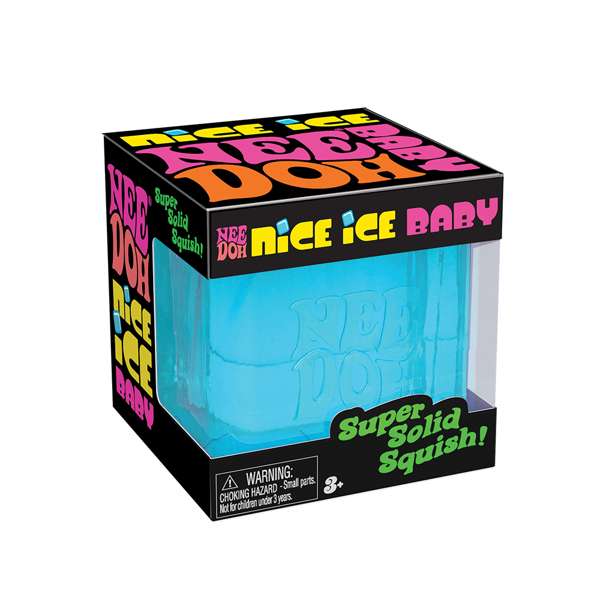 NeeDoh® Nice Cube - Nice Ice Baby - TSNCBND - PK - Nee Doh - LittleShop Toys