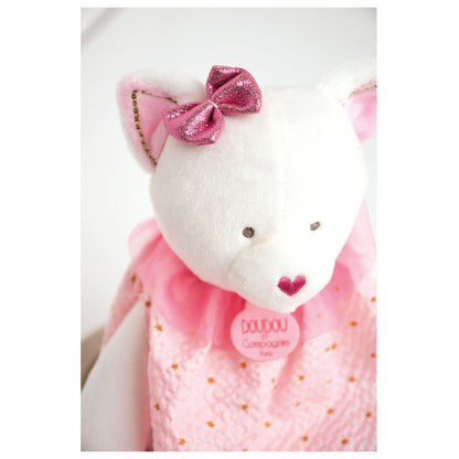 Pinky Cat Plush with Comforter - DC3546