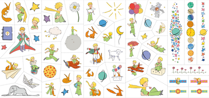The Little Prince - Face Stickers and Tattoos