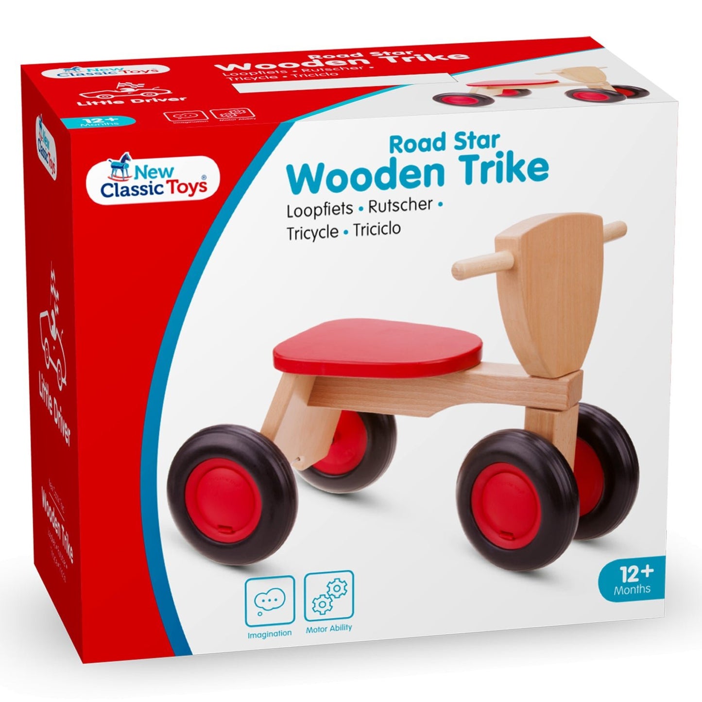 Road Star Wooden Trike - 11422