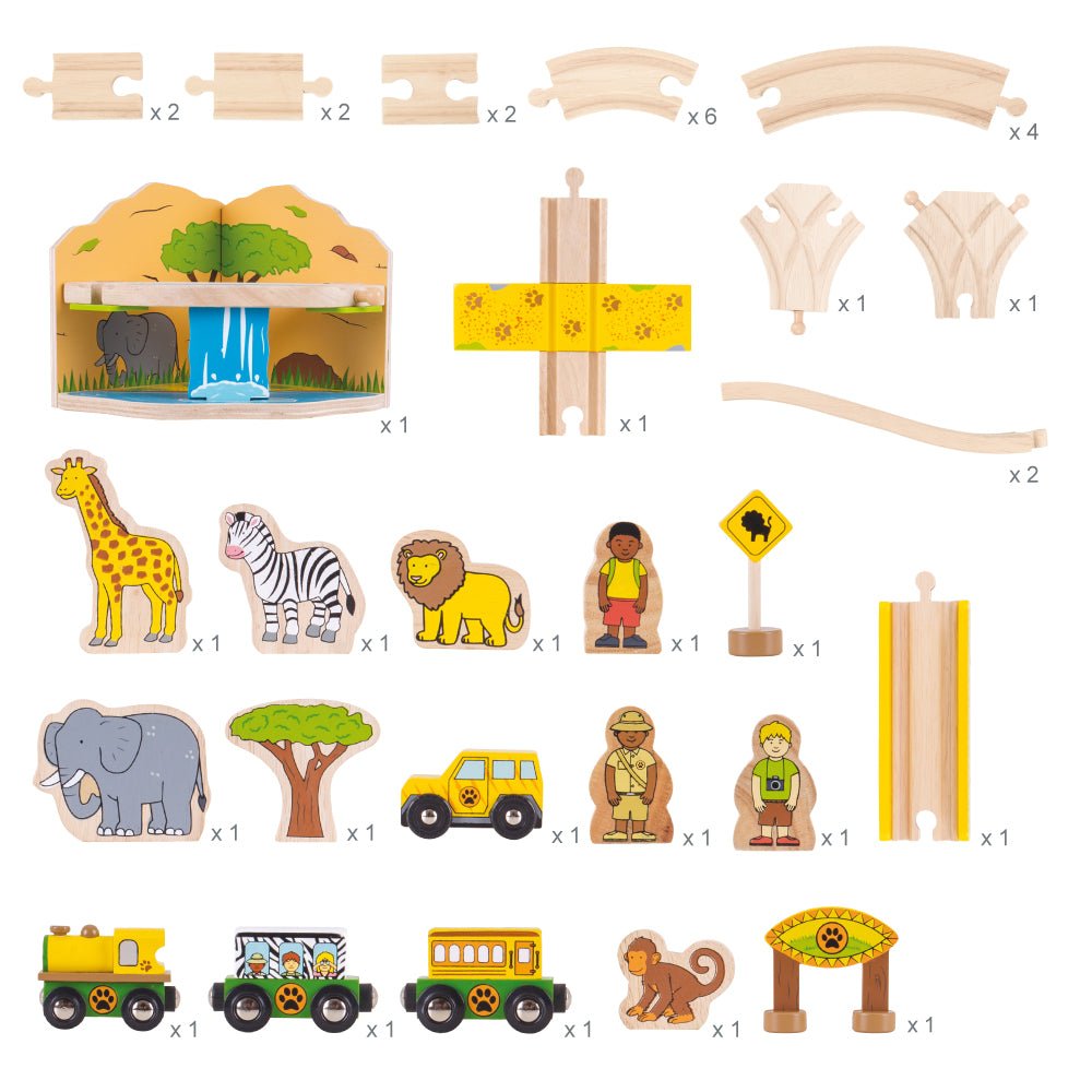 Safari Train Set - BJT069