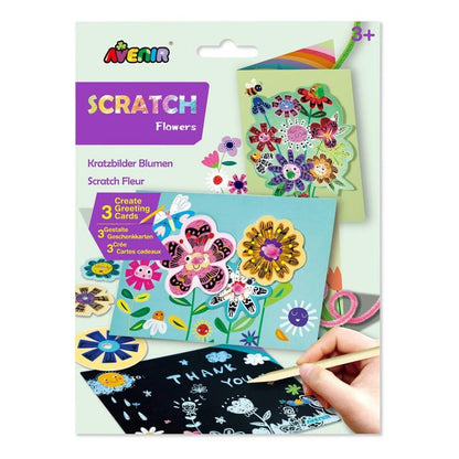 Scratch - Flower Greeting Cards - CH221855