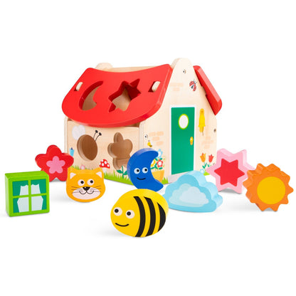 Shape Sorter House-10563-New Classic Toys-LittleShop Toys