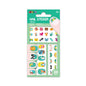 Small Nail Stickers - Animals with Glitter (38 pcs) - NA198178