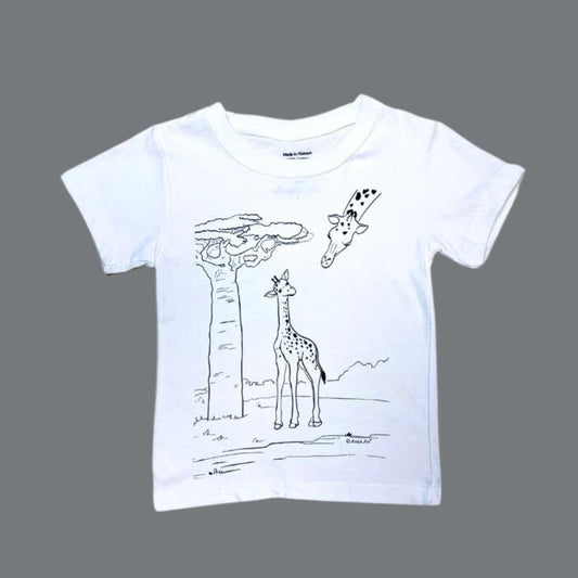 Sophie's Friends Giraffe - DIY Color-it-ful T-shirts - A7111s4