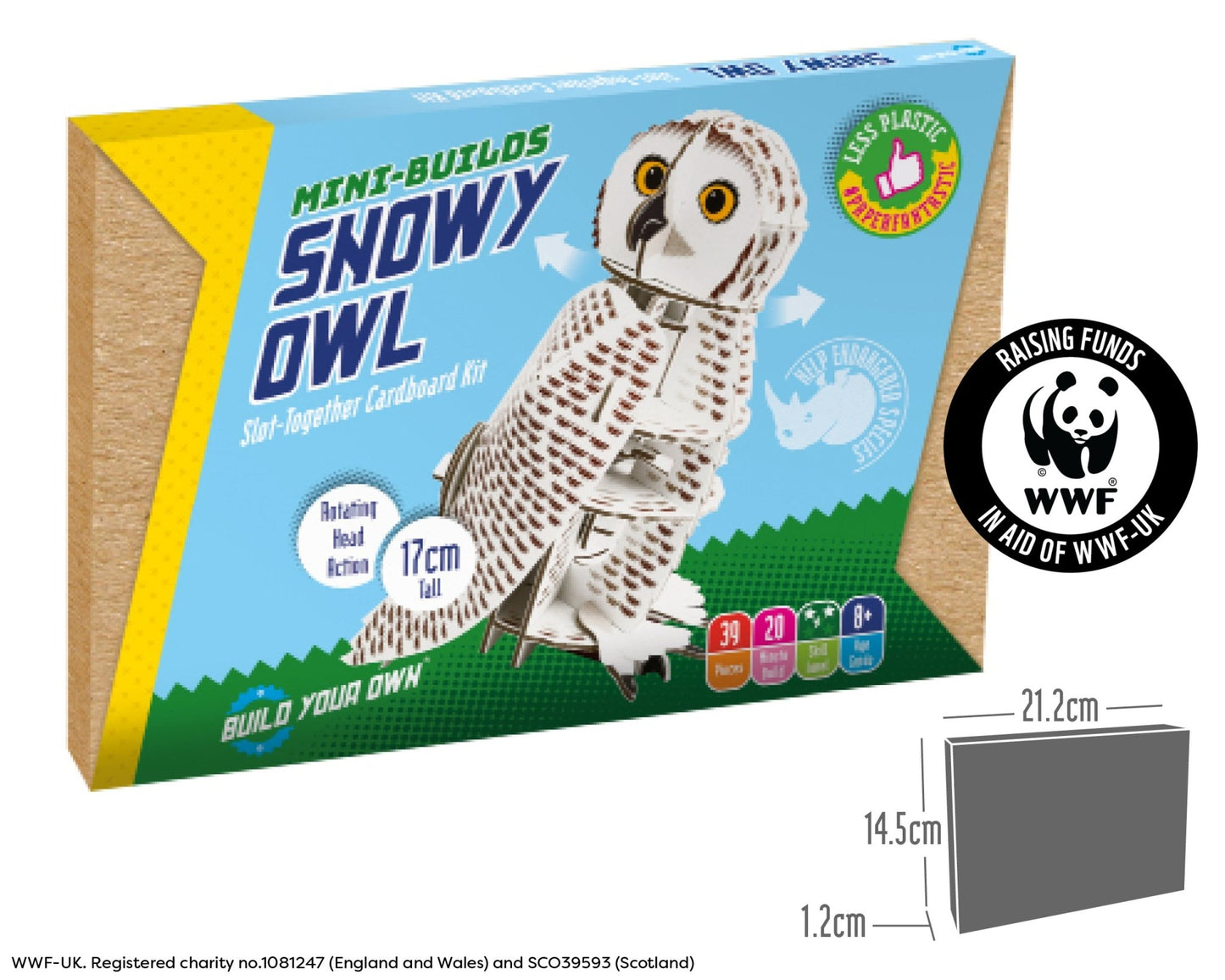 STEM Build - Snowy Owl with Moving Mechanisms - BYOMB 006