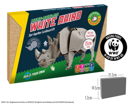 STEM Build - White Rhino with Moving Mechanisms - BYOMB 005