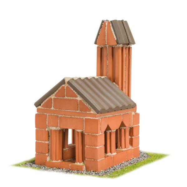 Teifoc Real Bricks Building Set - Church - TEI 4025 - Teifoc - LittleShop Toys