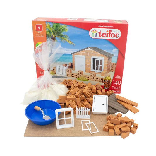 Teifoc Real Bricks Building Sets - Beach House - TEI 4500 - Teifoc - LittleShop Toys