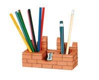 Teifoc Real Bricks Building Sets - Castle / Pen Holder Set - TEI 4000