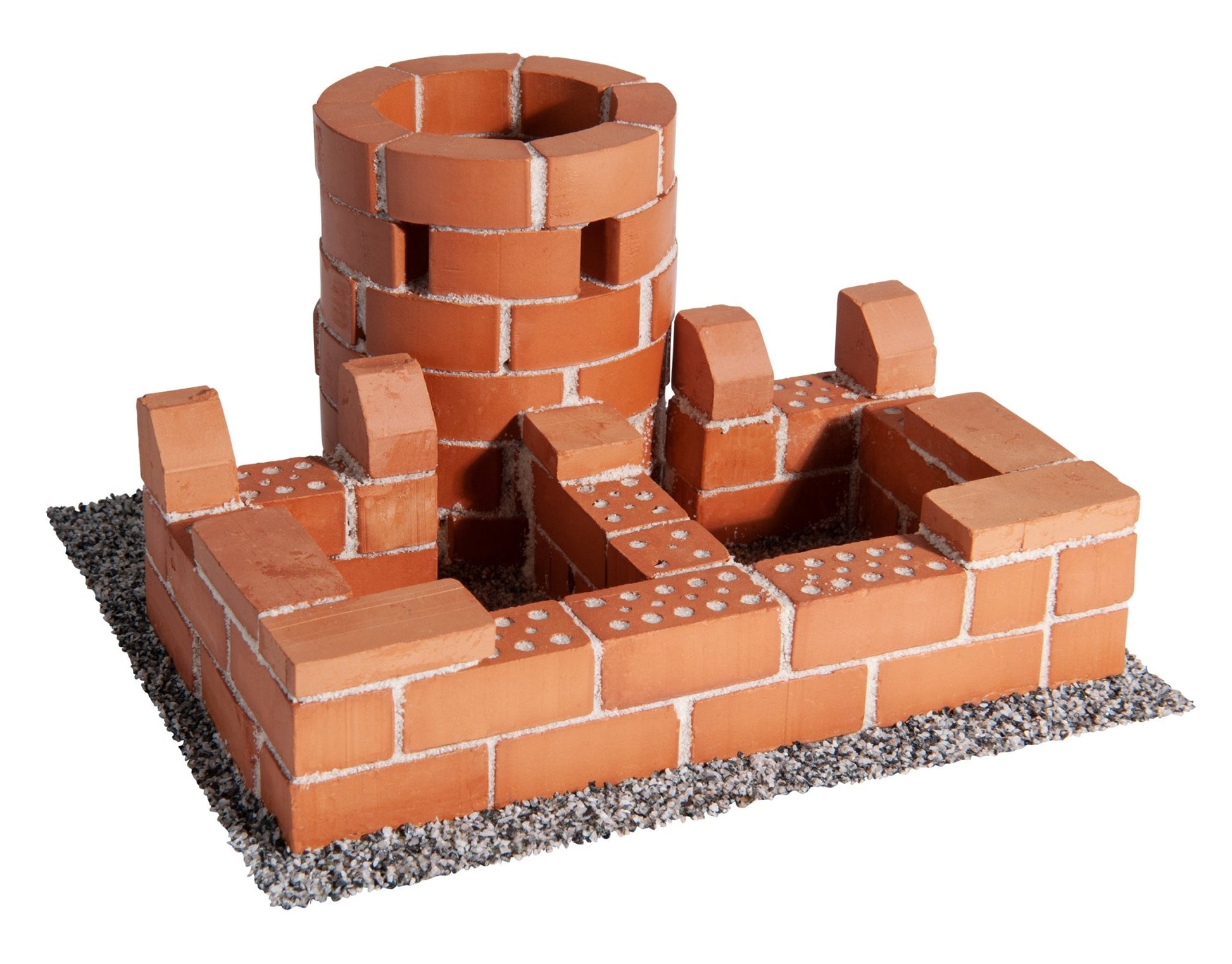 Teifoc Real Bricks Building Sets - Castle / Pen Holder - TEI 4070 - Teifoc - LittleShop Toys