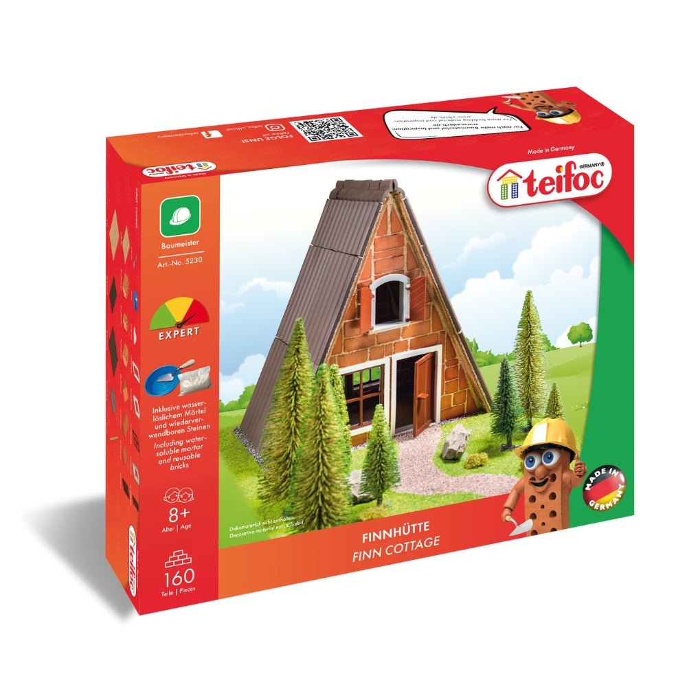 Teifoc Real Bricks Building Sets - Finn Cottage Set - TEI 5230