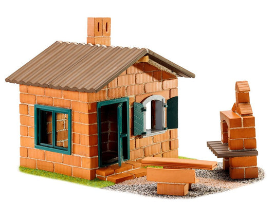 Teifoc Real Bricks Building Sets - House with BBQ - TEI 5210