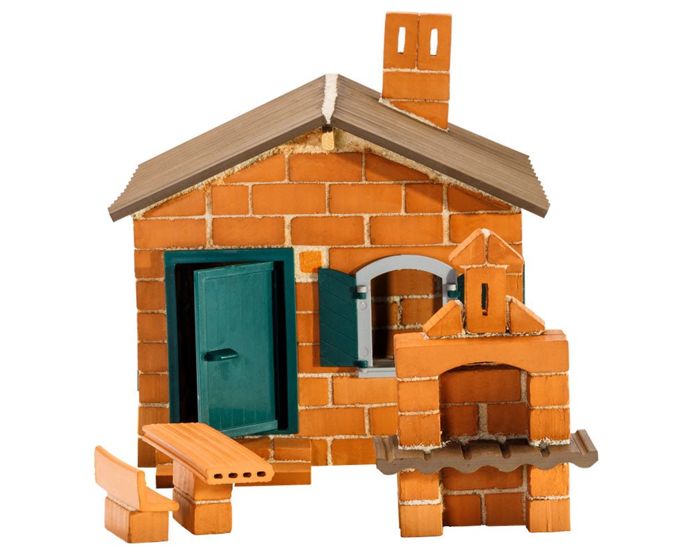 Teifoc Real Bricks Building Sets - House with BBQ - TEI 5210