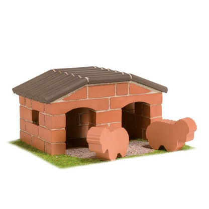 Teifoc Real Bricks Building Sets - Sheepfold - TEI 4015 - Teifoc - LittleShop Toys