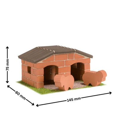 Teifoc Real Bricks Building Sets - Sheepfold - TEI 4015 - Teifoc - LittleShop Toys