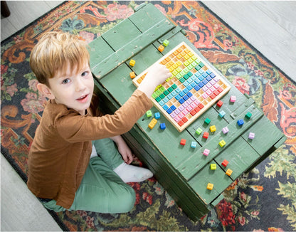 Wooden Multiplication Table - 10511