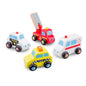 Wooden Vehicle Set - 4 Vehicles-11930-New Classic Toys-LittleShop Toys