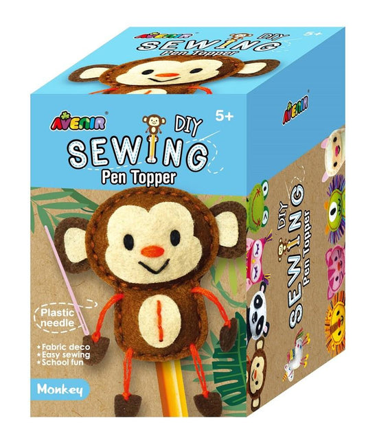 DIY Sewing Pen Topper - Monkey - Avenir - LittleShop Toys